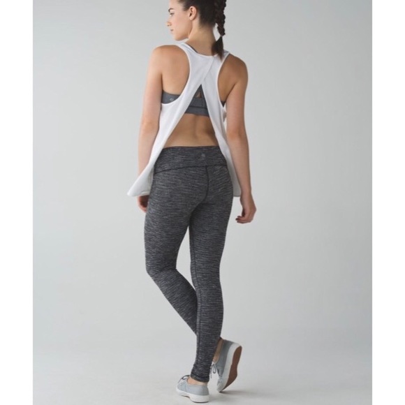 Lululemon Grey Textured Leggings 